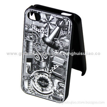 New Design on IML/IMD Technology Mobile Phone Case for iPhone 5/5S, Made of ABS + PET Materials